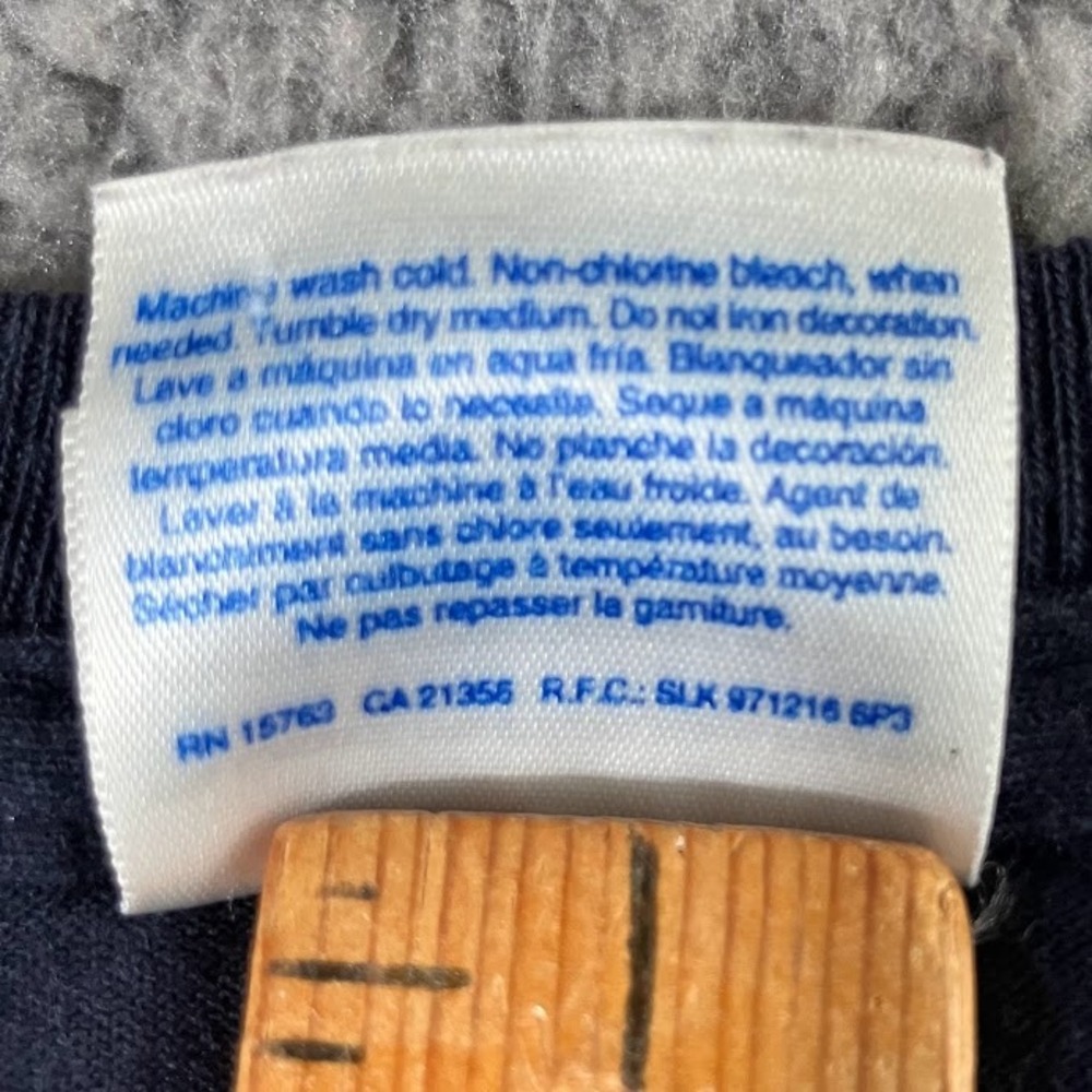 Vintage Hanes Miracle Whip Dont Be So Mayo Graphic T-Shirt Navy‎ Blue Size XL - Picture 7 of 8
